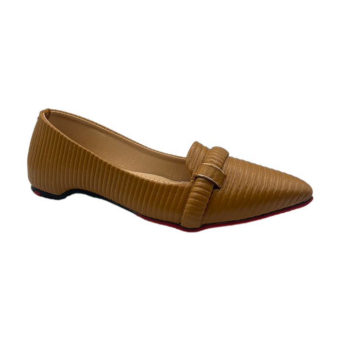 Casual Comfortable Pumps FT-1018 - Brown / 36 - Pumps