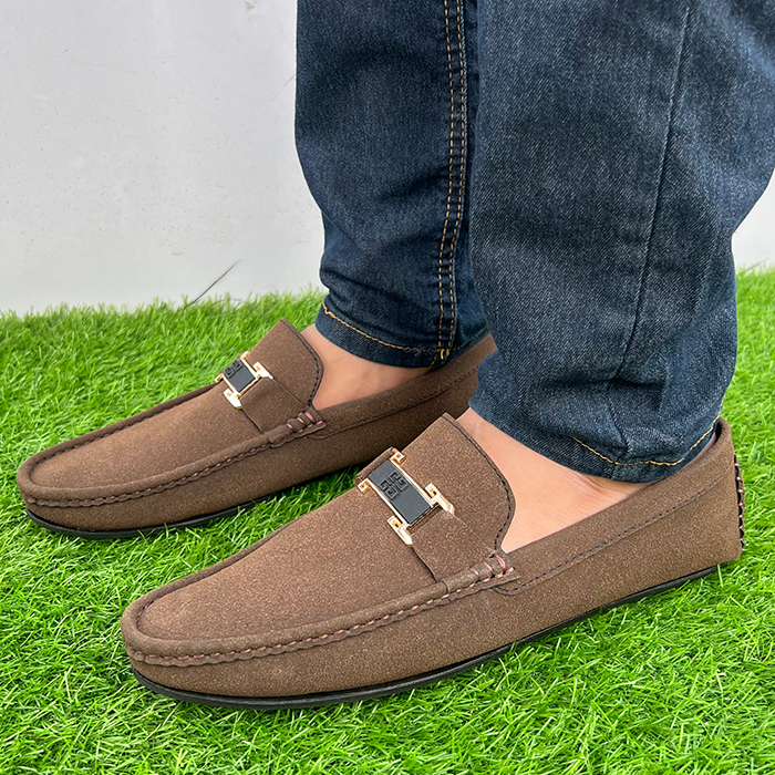 Suede Loafer FT-570 - Brown / 39 - shoes