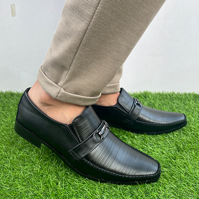 Synthetic Leather Shoes FT- 724 - Black / 39 - shoe