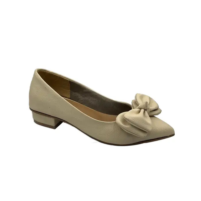 Bow tie Pumps - Fawn / 36 - Pumps