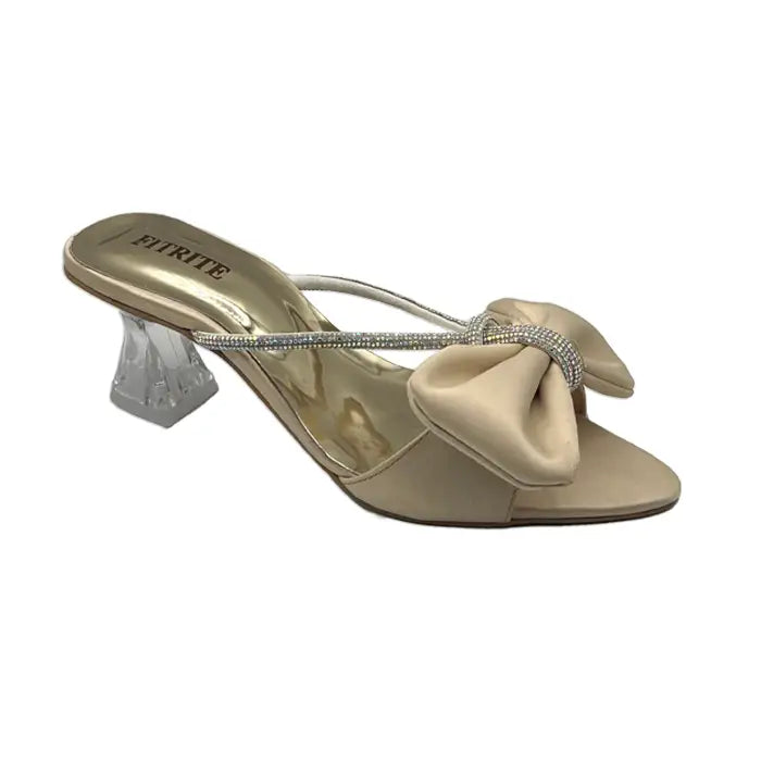 ESSENTIAL HEEL FT-446 - Fawn / 36 - Slipers