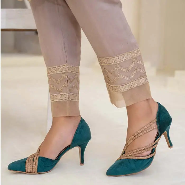 Fancy Coat Shoe FT-1003 - Green / 36 - Shoe
