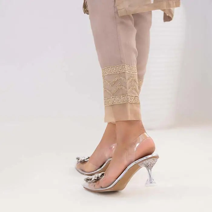 Fancy Stone Bunch Sandals - Shoe
