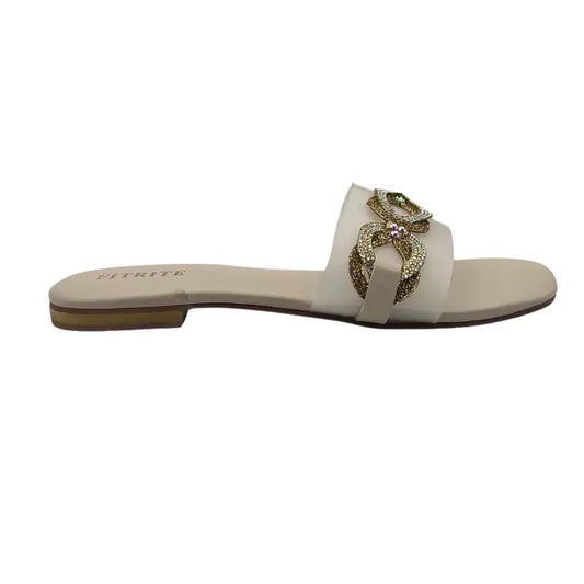 Flat Chain Slippers FT-09 - Flat Chappal