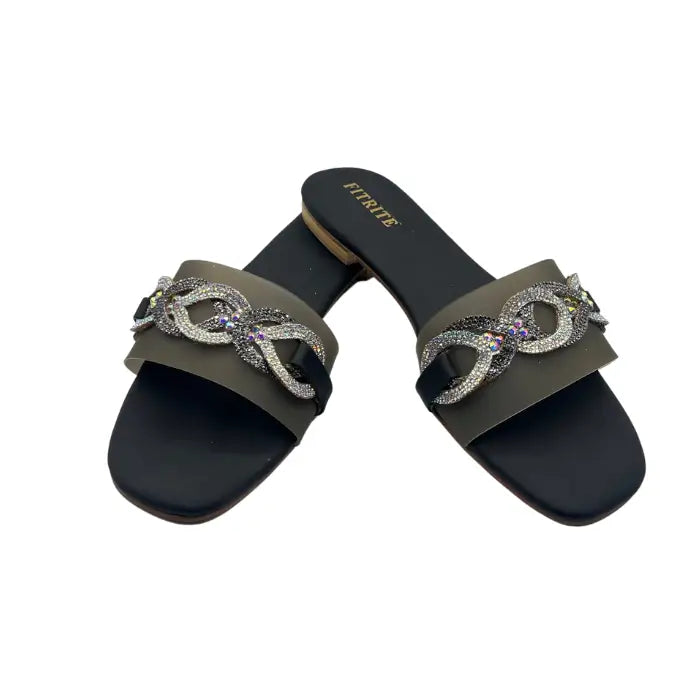 Flat Chain Slippers FT-09 - Flat Chappal