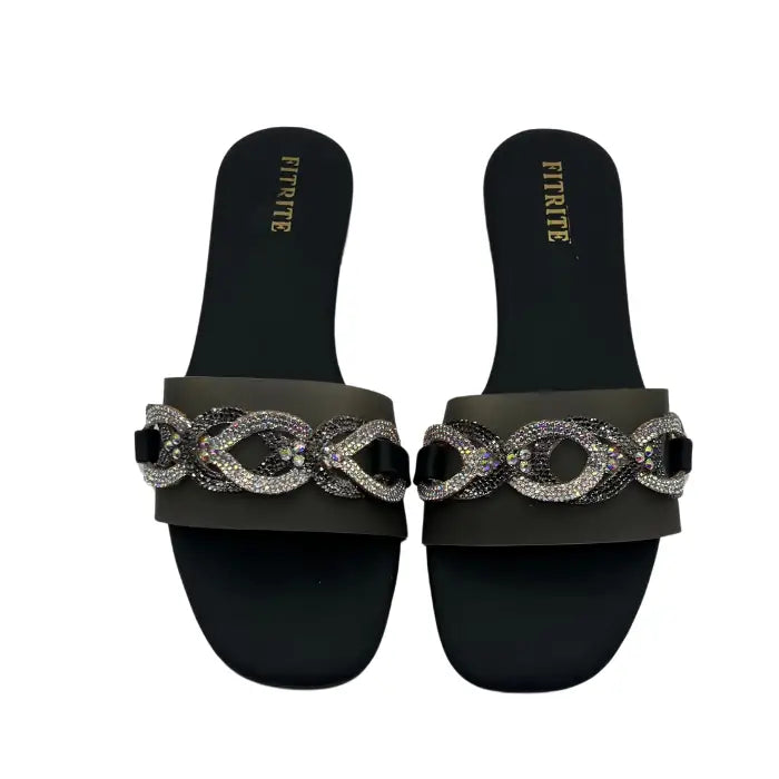 Flat Chain Slippers FT-09 - Flat Chappal