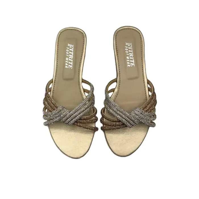 Flat Fancy Chapapl FT-1128 - Flat Chappal