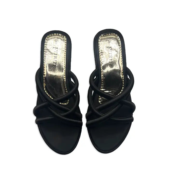 Plate Form Sole Slippers 303 - Slippers
