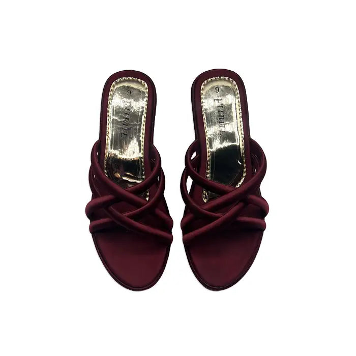 Plate Form Sole Slippers 303 - Slippers
