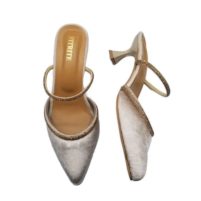 Slipper with Heels - Heel