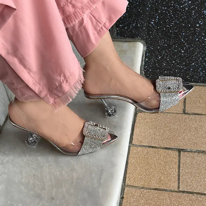 Transparent Buckle Heel 920 - Heel