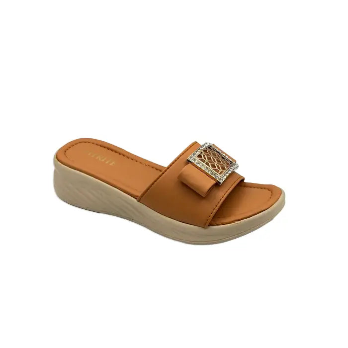 Wedges Slipper FT-215 - Mustered / 37 - Slipers