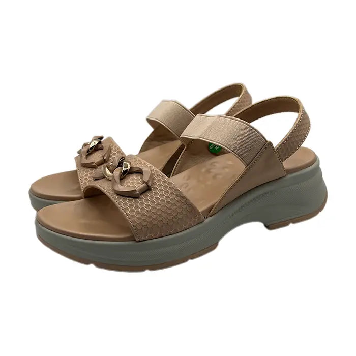 Women’s Platform Strapy Sandals 0663 - Beige / 36 - Slipper