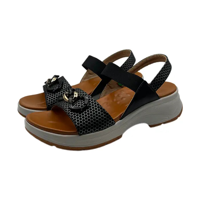 Women’s Platform Strapy Sandals 0663 - Brown / 36 - Slipper