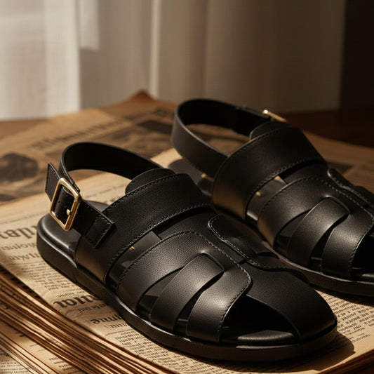 Synthetic Leather Sandal FT-219