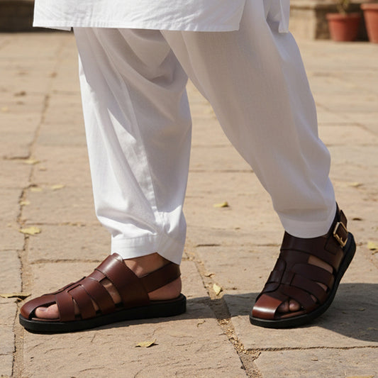 Synthetic Leather Sandal FT-219