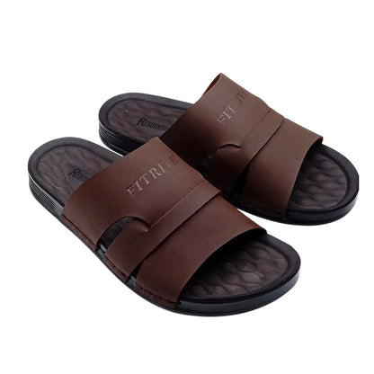 Premium Leather Slippers - FT 38