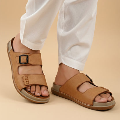 Synthetic Leather Slipper For Men FT-74