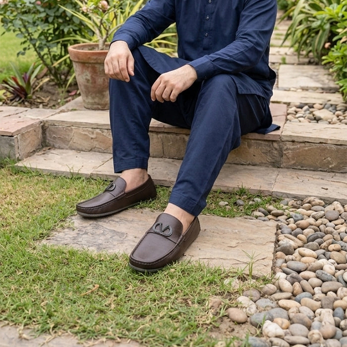 Synthetic Leather Loafer FT- 548