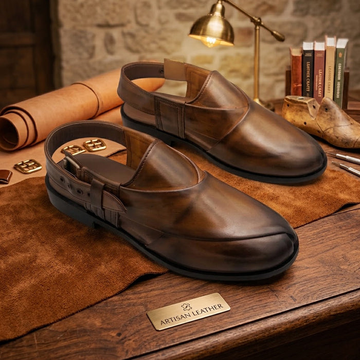 Synthetic Leather Peshawari