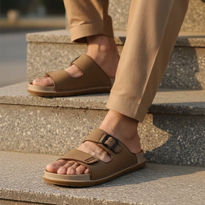 Synthetic Leather Slipper For Men FT-74