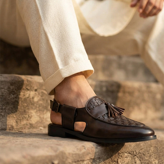 Synthetic Leather Peshawari