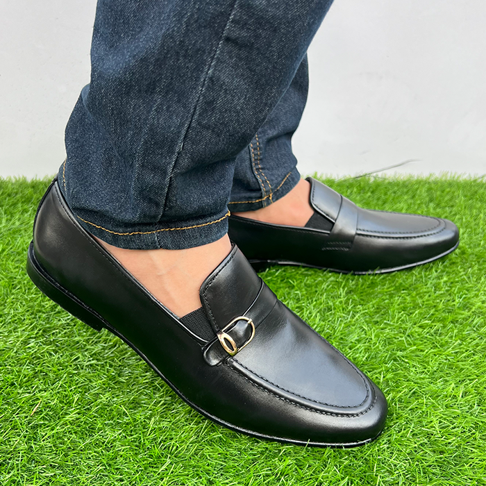 Leather Shoes FT-631 - Black / 39 - shoe