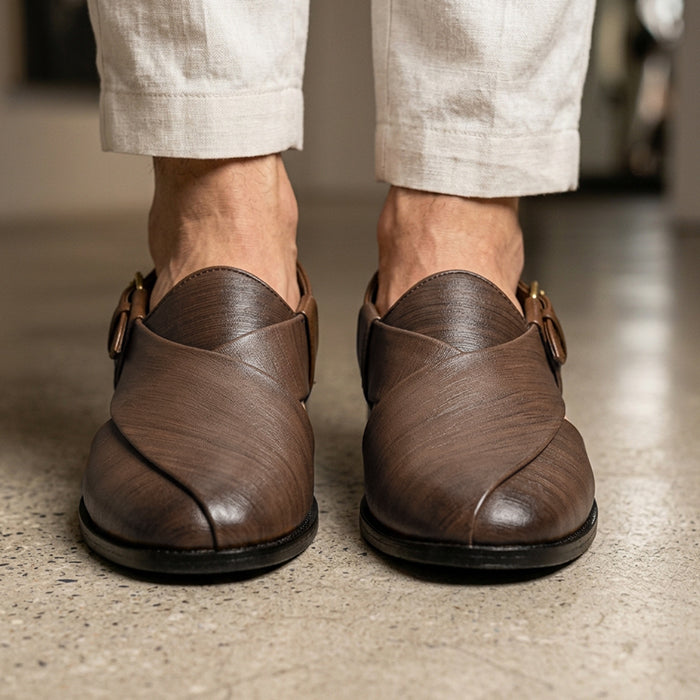 Synthetic Leather Peshawari