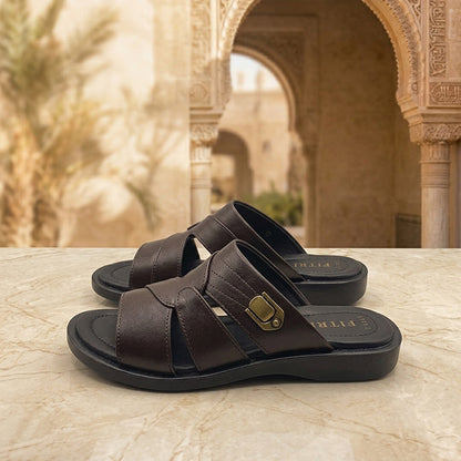 Leather Slippers FT-47