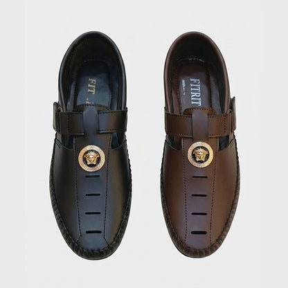 Synthetic Leather Roman Sandal FT-1121