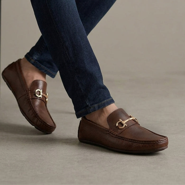 Pure Leather Loafer FT- 512
