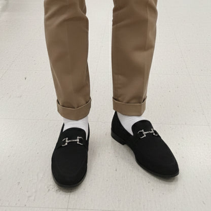 Suede Synthetic Leather Shoes FT-790