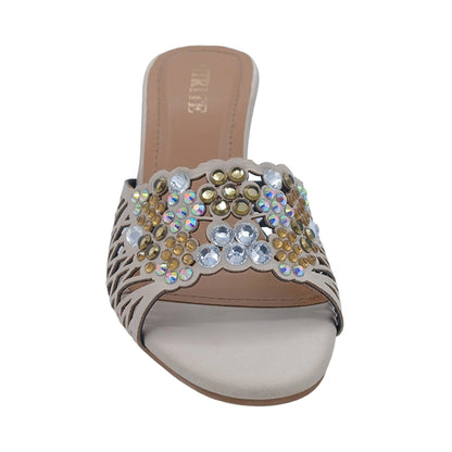 Block Heel Imported StonescSandals FT-653