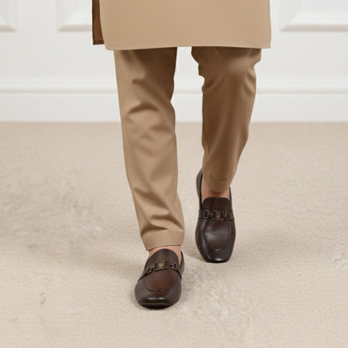 Leather foldable shoes FT-636