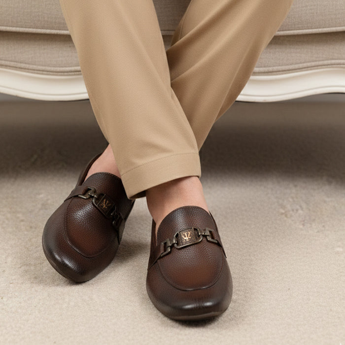 Leather foldable shoes FT-636