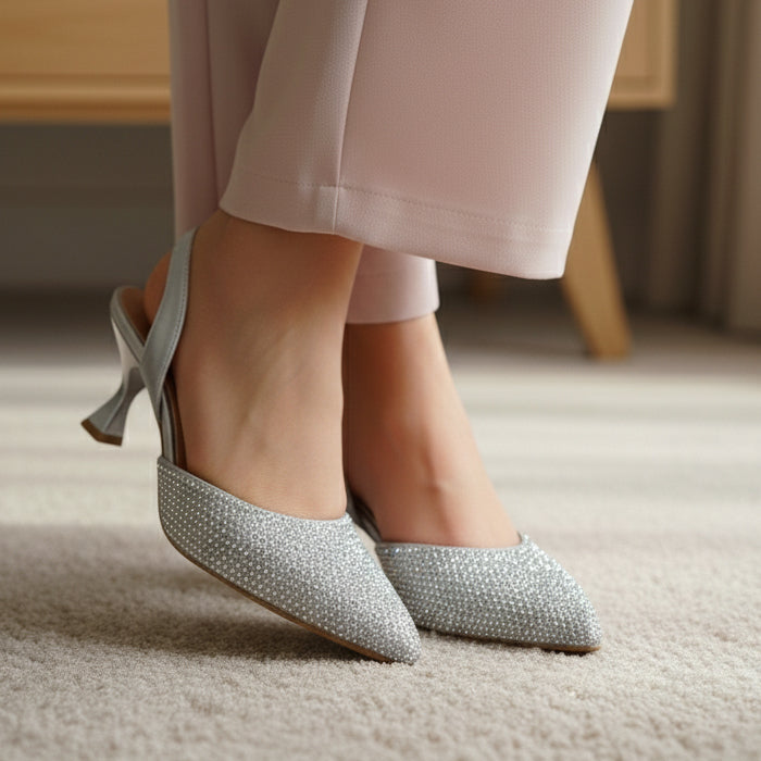 Rhinestones Heels FT-1187