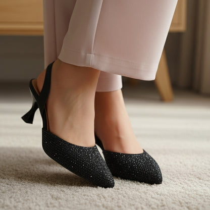 Rhinestones Heels FT-1187