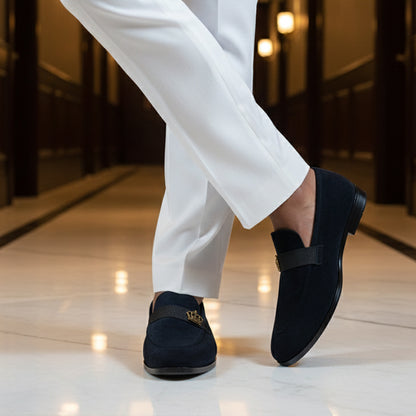 Sued Synthetic Leather Shoe FT-785