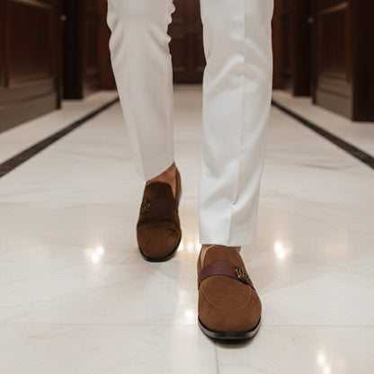 Sued Synthetic Leather Shoe FT-785