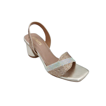 Block heel sandal
