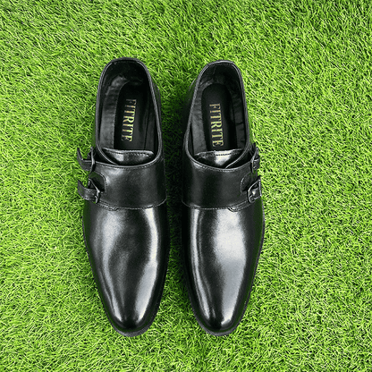 Double monk strap shoes FT-658