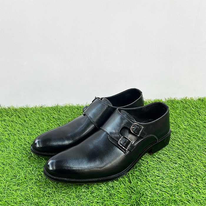 Double monk strap shoes FT-658