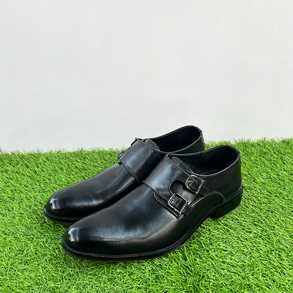Double monk strap shoes FT-658