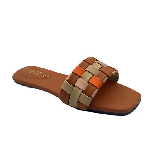 Casual Slipper FT-11 - Mustard / 36 - Flat Chappal