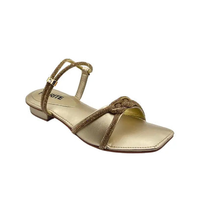 Fancy Sandals FT-603 - Golden / 36 - Sandal