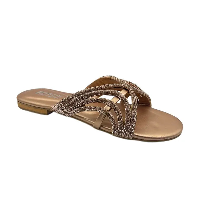 Flat Slipper FT-1116 - Beige / 36 - Slipper