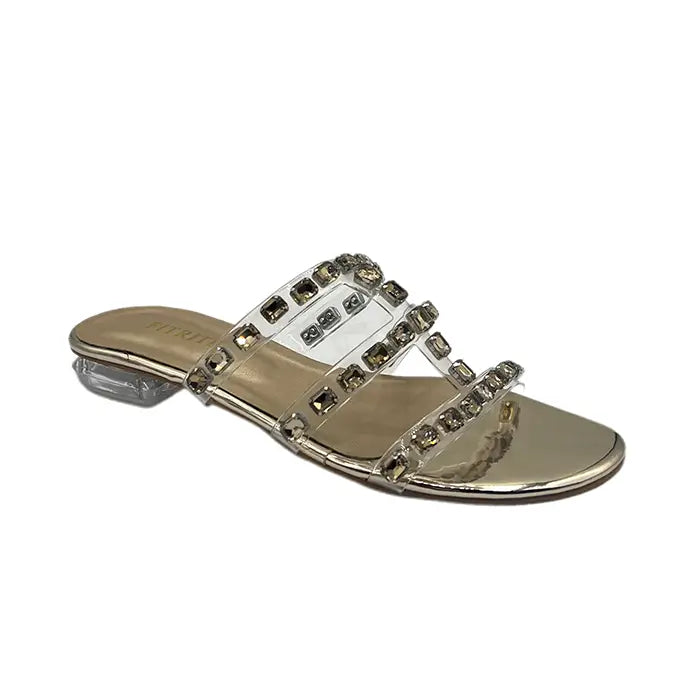 Flat Slipper FT-1132 - Gold / 36 - Slipper