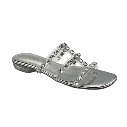 Flat Slipper FT-1132 - Silver / 36 - Slipper