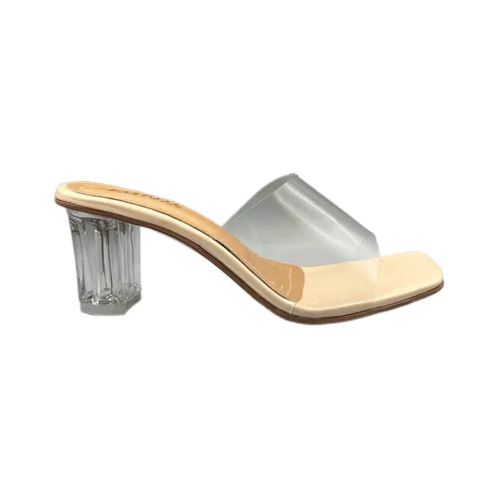 Transparent Block Heel 502 - Heel