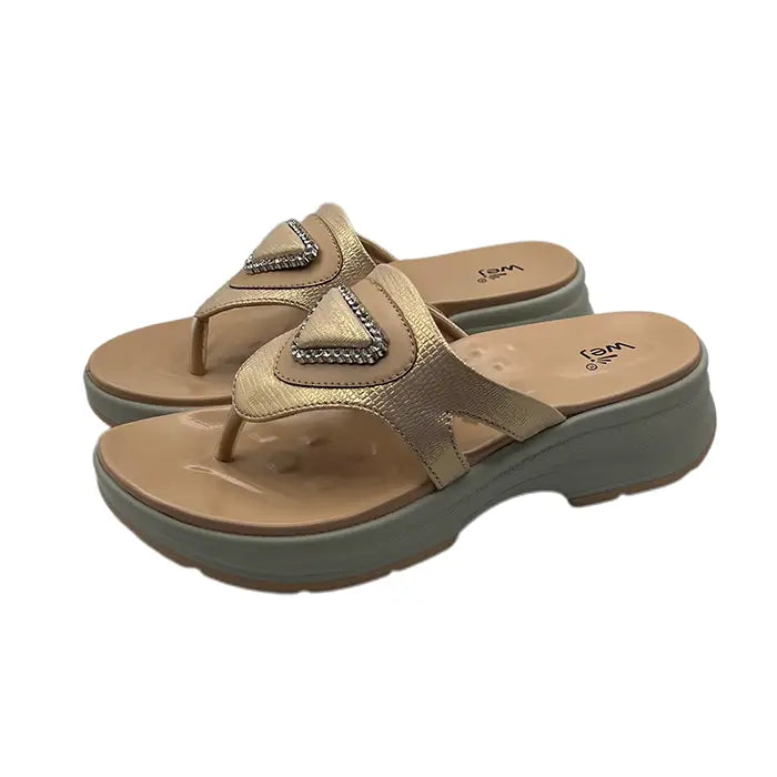 Wedge Chappal For Girls 0168 - Slipers